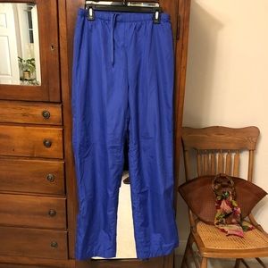 Royal Blue Warmup Pants S